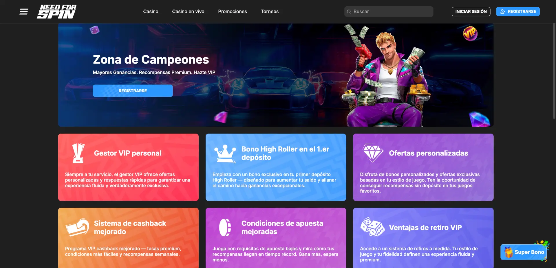 Programa VIP Need for Spin