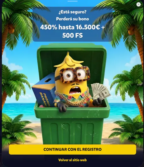 Bonos de bienvenida de Bananzia Casino